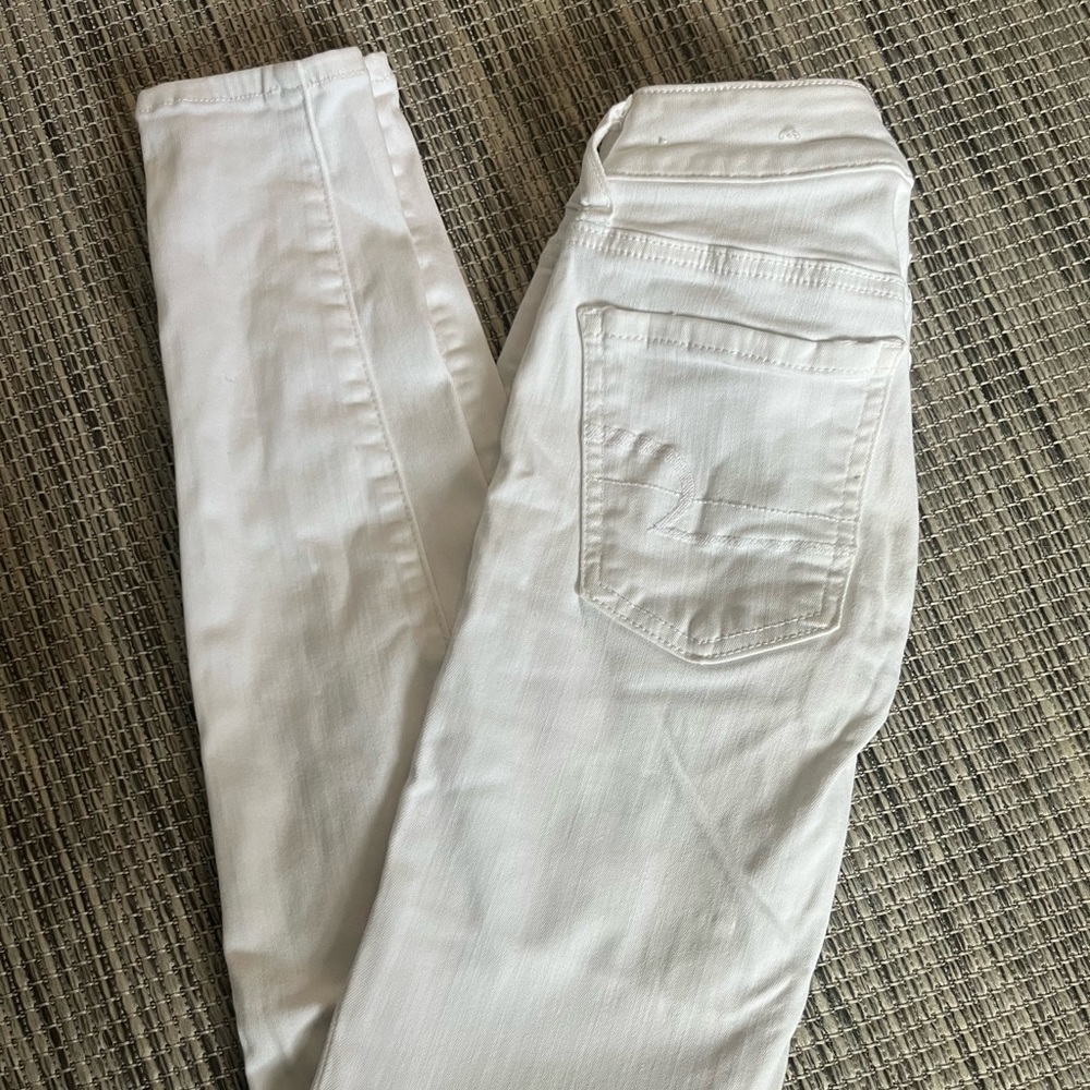 American Eagle, size 0, Next level stretch low-rise skinny jeans